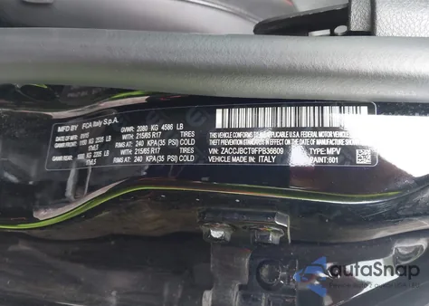 2015 Jeep Renegade Trailhawk из США, поврежденный, VIN ZACCJBCT9FPB36609